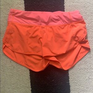 Lululemon Run Speed Shorts
